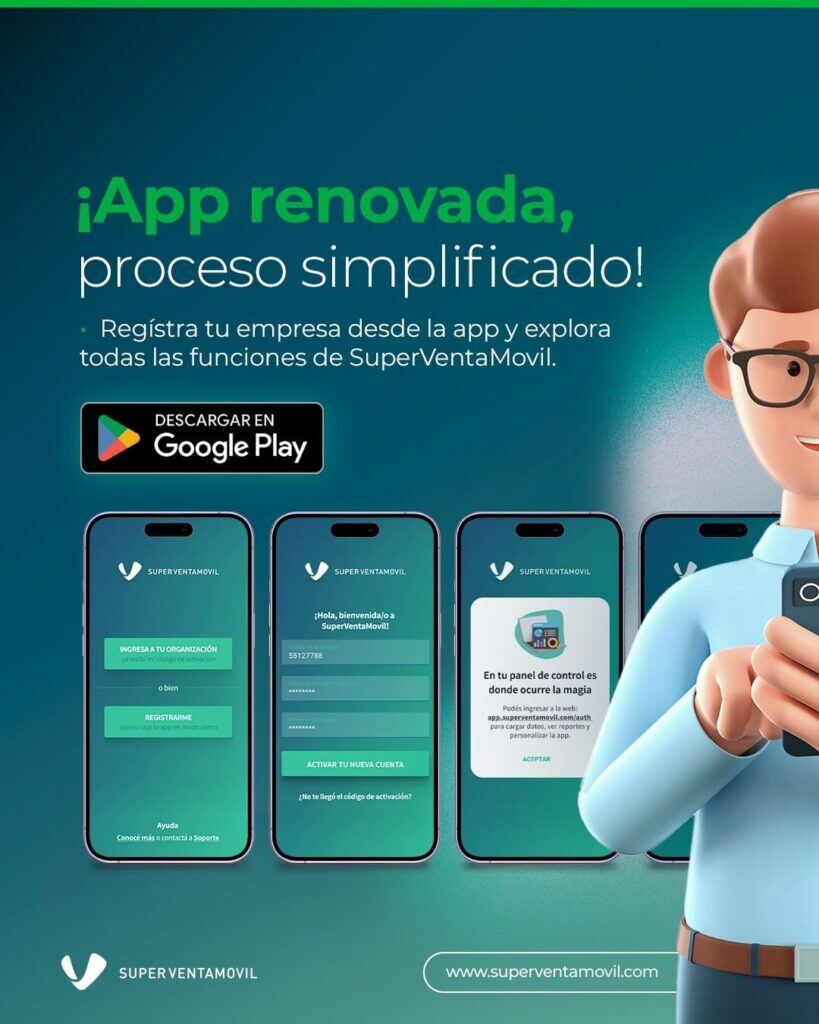App Superventamovil para Android